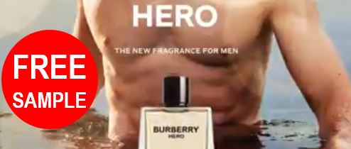 FREE Burberry Hero Fragrance Sample