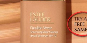FREE Estee Lauder Double Wear Sheer Long-Wear Foundation Sample