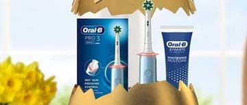 Free Oral B Pro 3 3000 Electric Toothbrush