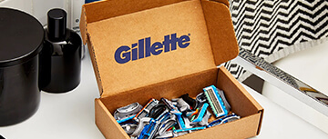 Free Gillette Razor Recycling Box
