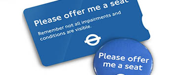 Free ¡°Offer Me A Seat¡± Badge