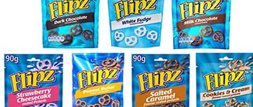 Free Flipz Chocolate Pretzels