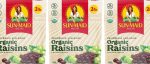 Sun-Maid Organic Raisins 4lb Only .49 on Amazon (Regularly ) + Free Recipe Booklet