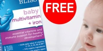 FREE Mommy¡¯s Bliss Baby Multivitamin + Iron Product Sample