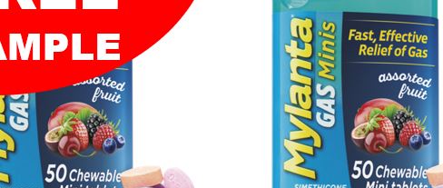 FREE Mylanta Gas Minis Sample