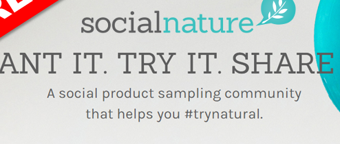 FREE heatlthy products from Social Nature