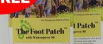 FREE Foot Pain Relief Patches Sample