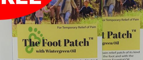 FREE Foot Pain Relief Patches Sample