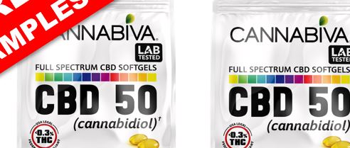 FREE Cannabiva Full Spectrum CBD Softgels Sample Pack