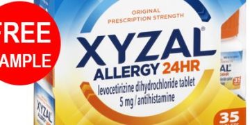 FREE Xyzal Allergy 24HR Sample