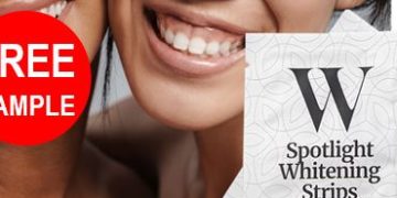 FREE Spotlight Teeth Whitening Strips Samples