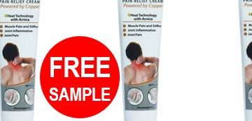 FREE CopperFixx Pain Relief Cream Sample